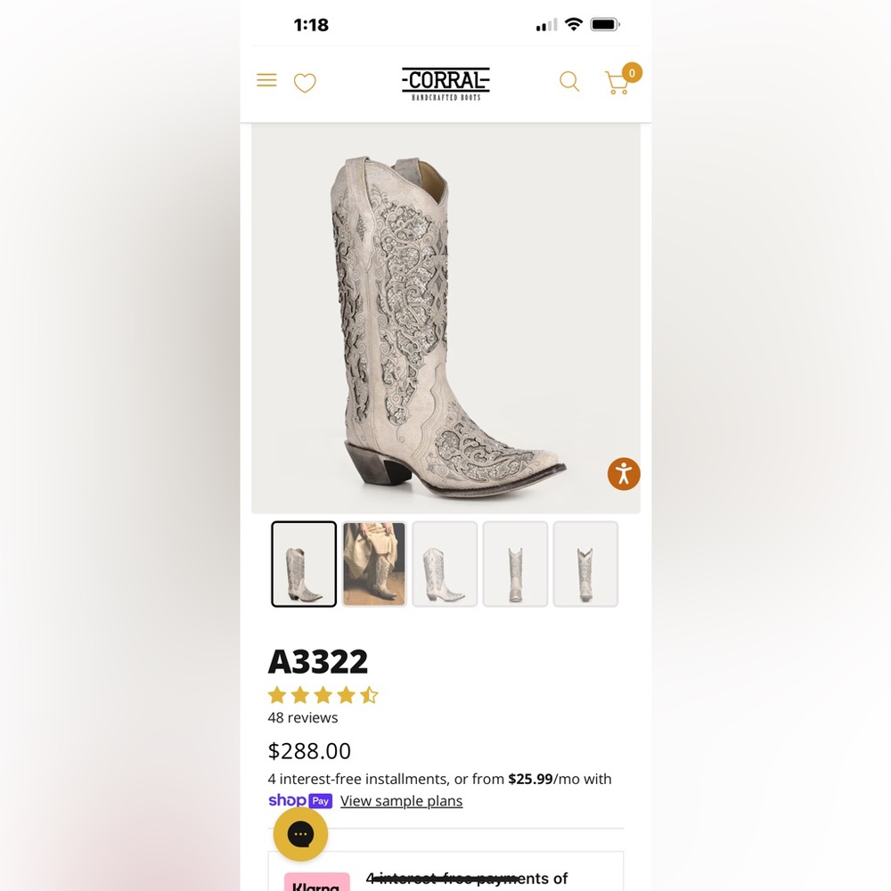 Womens Corral boots